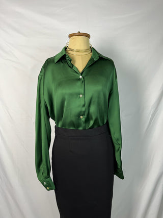 Emerald Button Down Shirt