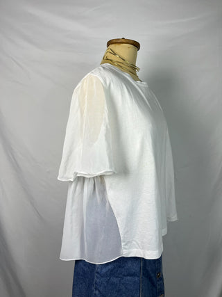 Sheer Panel Tee