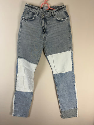 Patched Jeans