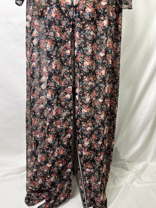 Flower Chiffon Dress