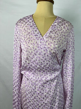 Lilac Floral Dress