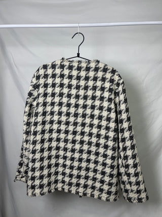 Monochrome Tweed Jacket