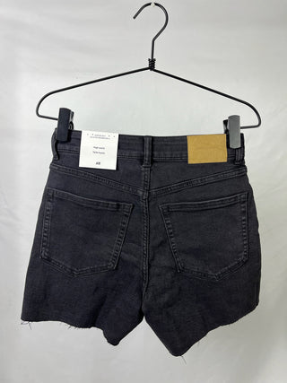 Black Jeans Short