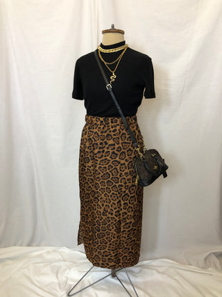 Leopard Skirt