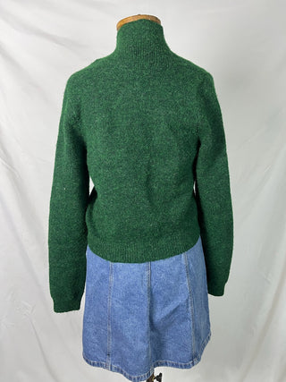 Forest Green Cozy Knit