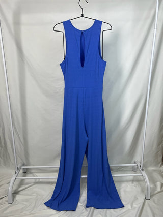 Ribbed Cut-Out Jumpsuit