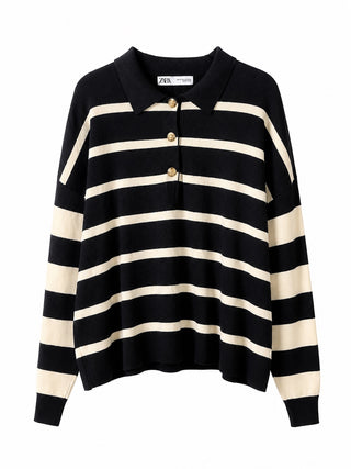 Collared Striped Shirt