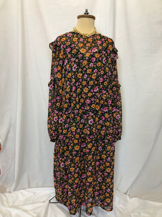 Chiffon Floral Dress