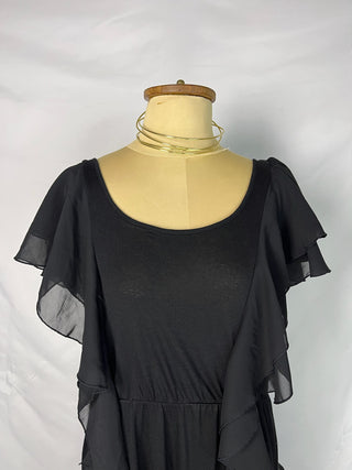 Ruffle Flutter Dress