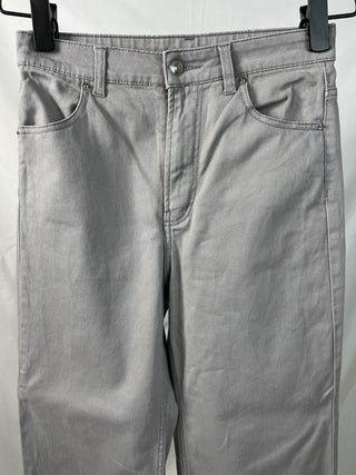 Light Ash Wide-Leg Jeans