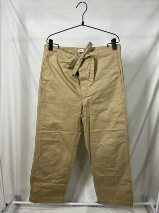 Tie-Waist Wide-Leg Pants