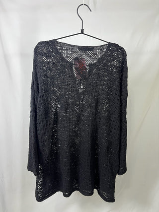 Boho See-Through Blouse