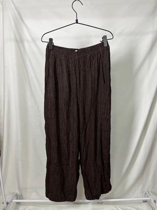 Chocolate Wide-Leg Pants