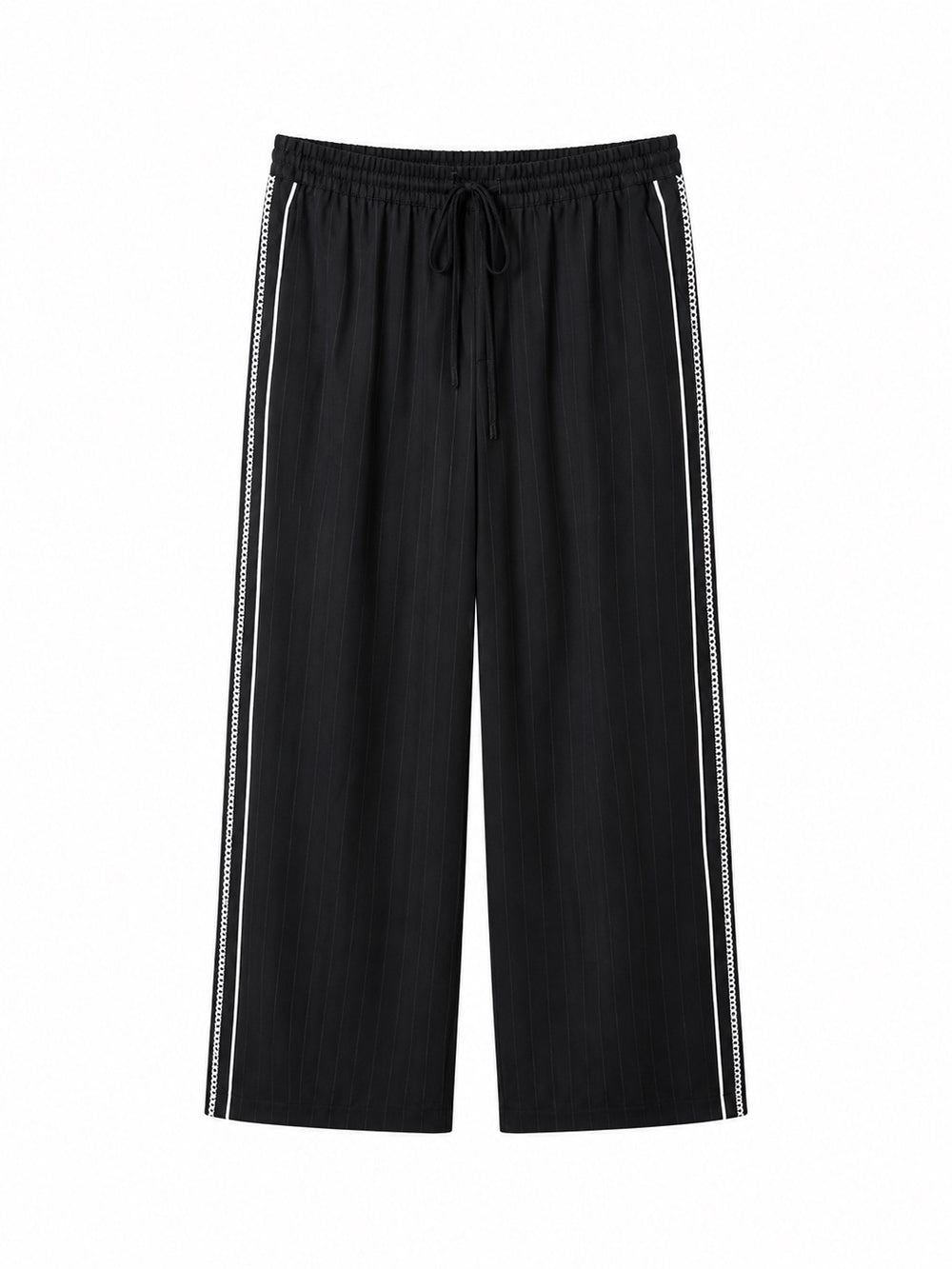 Striped Drawstring Pants
