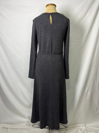 Tie-Waist Midi Dress