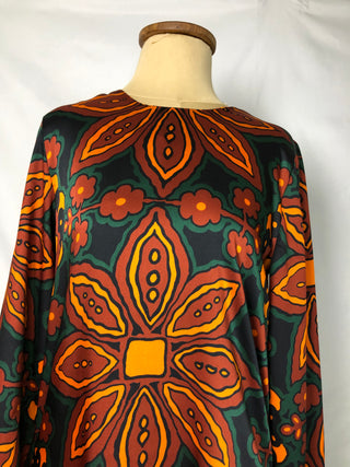 Groovy Petal Maxi Dress