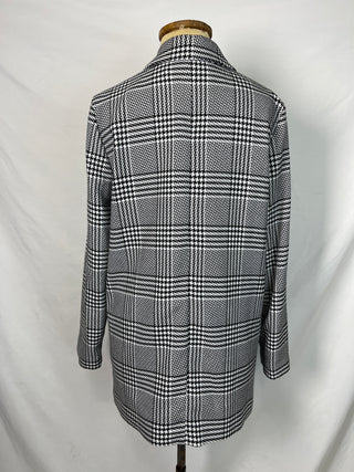 City Chic Plaid Blazer