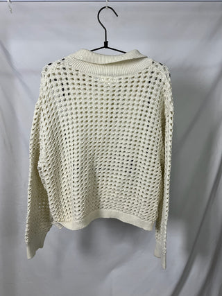 Crochet Knit Cardigan
