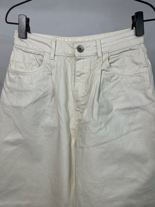 Shimmery Slouch Jeans