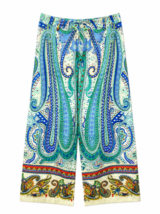 Ocean Breeze Paisley Pants