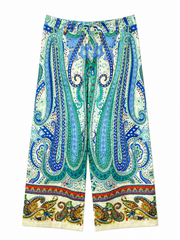 Ocean Breeze Paisley Pants