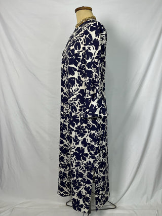 Navy Bloom Dress