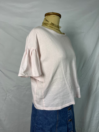 Ruffle Sleeve Tee