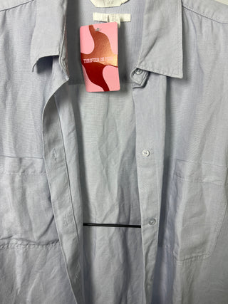 Comfy Linen Button-Up