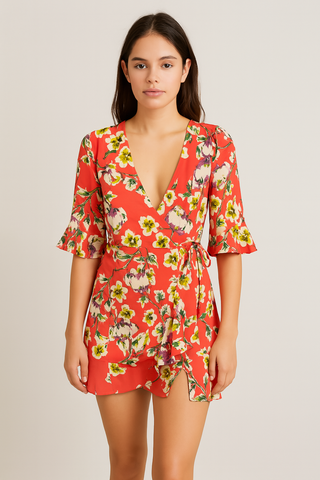 Bloom Wrap Jumper
