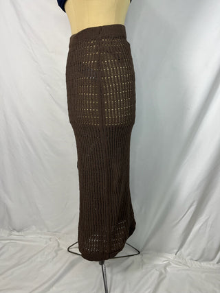 Open-Knit Skirt