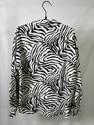 Zebra Swirl Blouse