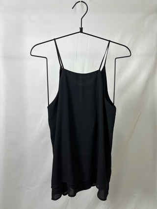Midnight Chiffon Blouse