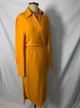 Cross Collared Dress