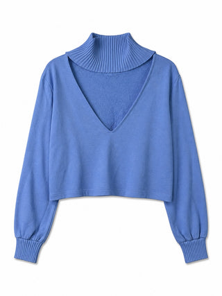 Cut-Out Turtle Sweater