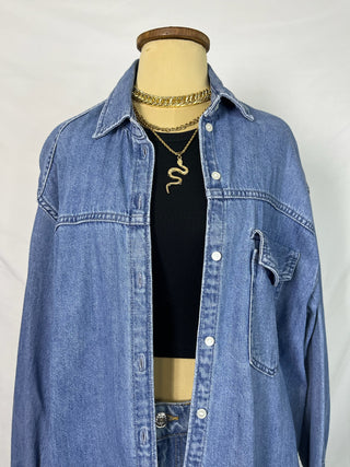 Denim Days Oversized Shirt