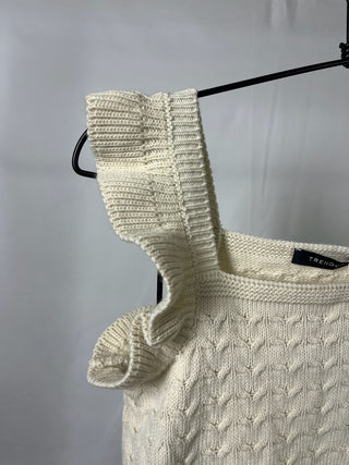 Old-Money Knit Blouse