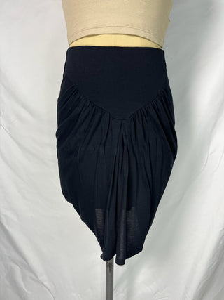 Gathered Mini Skirt