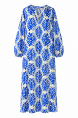 Mosaic Print Maxi Dress