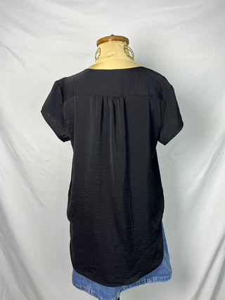 Deep V Blouse