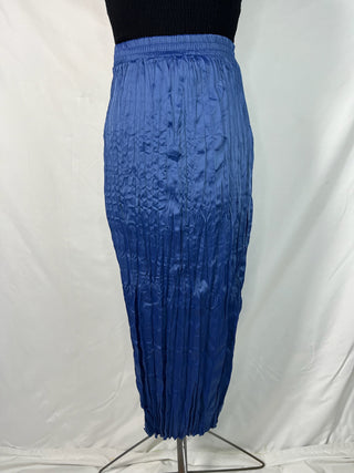 Midnight Ripple Crinkle Skirt