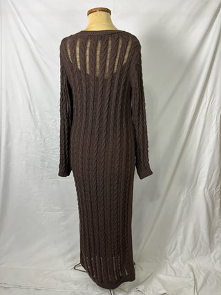 Knitted Choco Dress