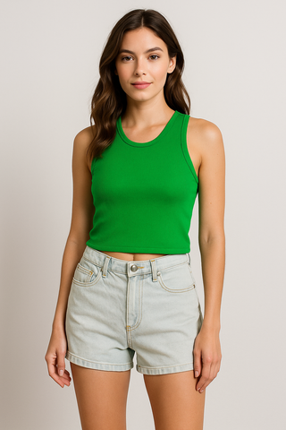 Light Wash Shorts