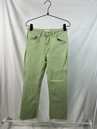 Pastel Straight-Leg Jeans