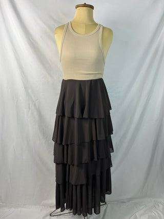 Choco Ruffly Skirt
