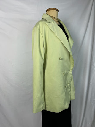 Pastel Double-Breasted Blazer