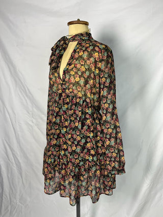 Chiffon Floral Dress