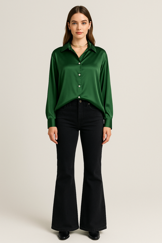 Emerald Button Down Shirt