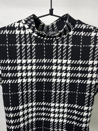 Chess Checkered Croptop