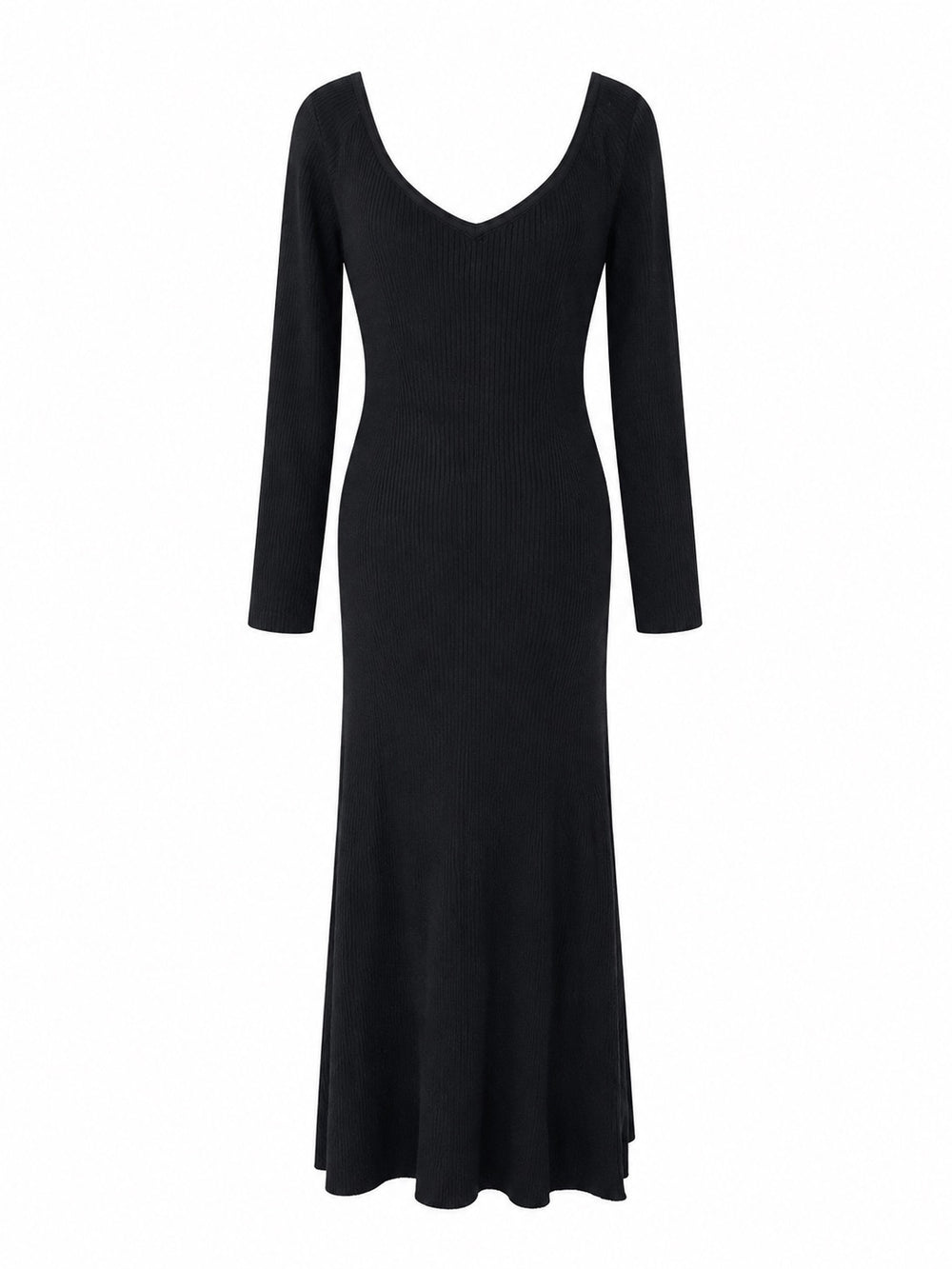 Open Neckline Maxi Dress