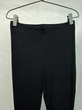 Ribbed Flared Pants